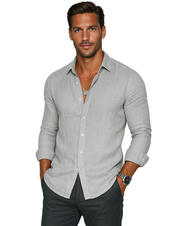 Nathan | Lightweight Casual Button-Up
