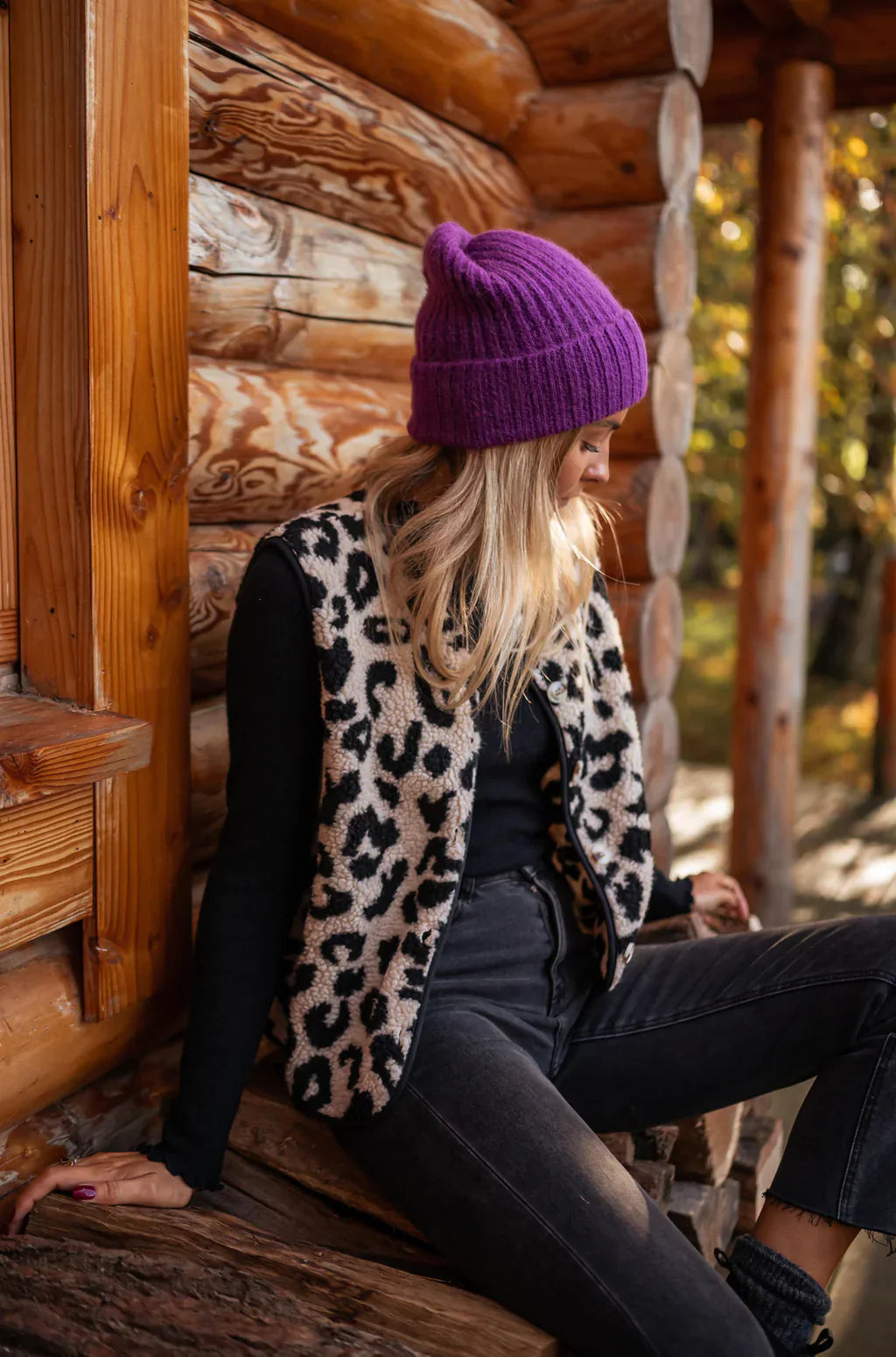 Savannah | Leopard Print Vest