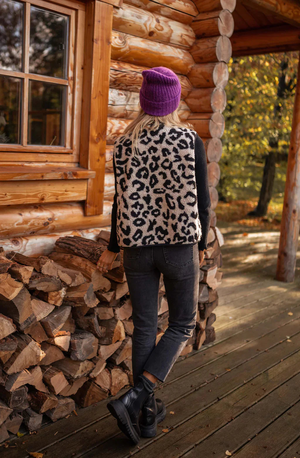 Savannah | Leopard Print Vest