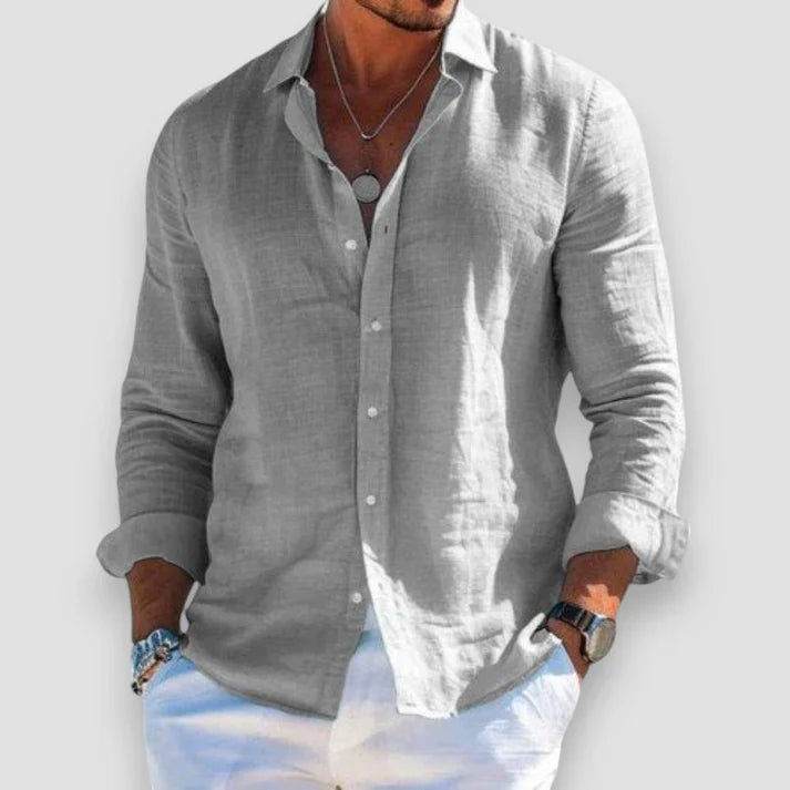 Nathan | Lightweight Casual Button-Up